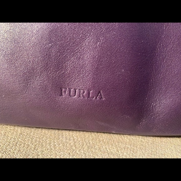 Vintage Furla purple shoulder bag - Picture 2 of 9